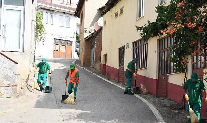 Osmangazi’de her gün 270 kilometre alan temizleniyor