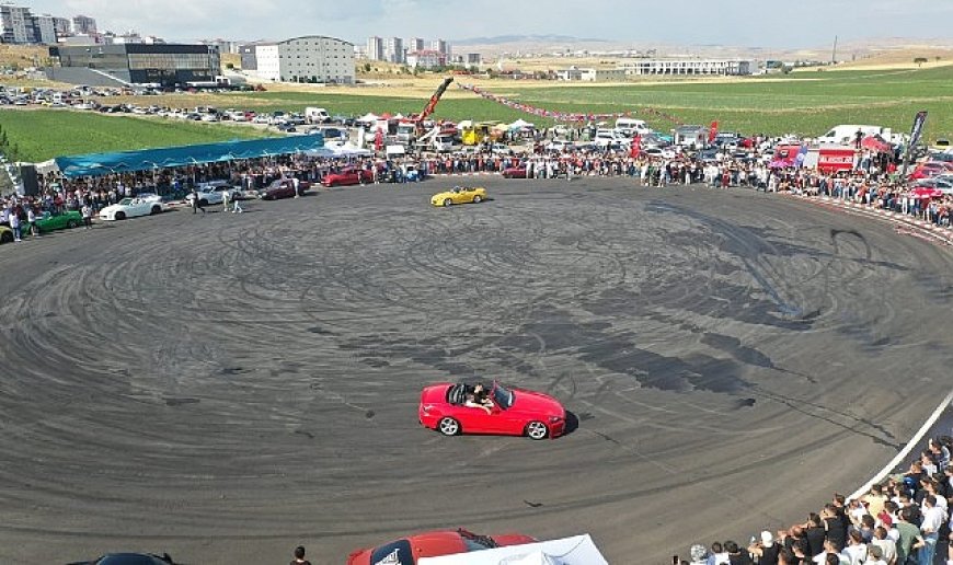 Drift Alanı Coşkulu Bir Törenle Hizmete Açıldı