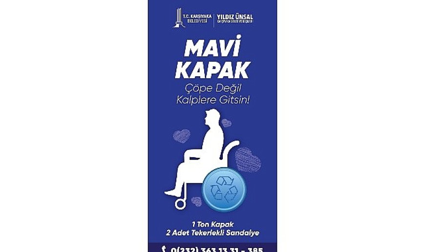 Karşıyaka’da “Mavi Kapak” kampanyası yeniden başlıyor