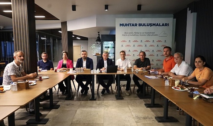 Büyükşehir’in “Muhtar Buluşmaları” başladı