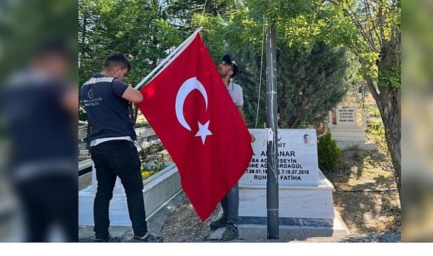 Şehit Mezarlıklarına Vefa Dokunuşu