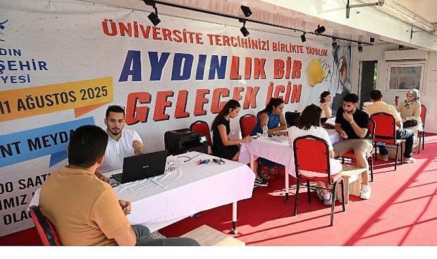 Başkan Çerçioğlu’ndan Gençlere YKS Desteği: Tercih Tırı Üniversite Adaylarının Hizmetinde