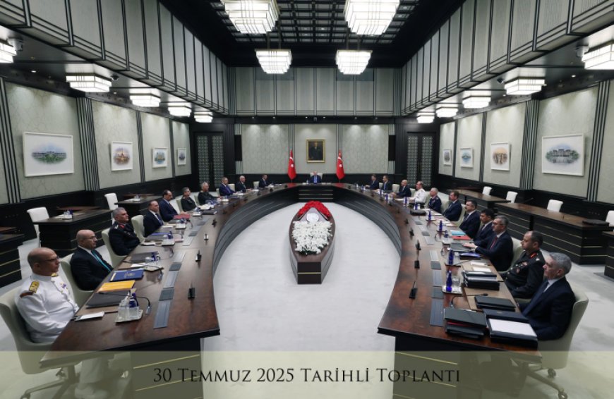 MGK bildirisinde ‘Terörsüz Türkiye’ ve ‘barış’ vurgusu