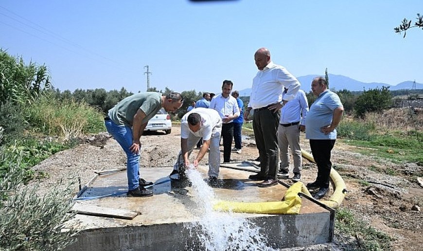 Büyükşehir’den Tiyenli Mahallesi’ne Yeni İçme Suyu Sondajı