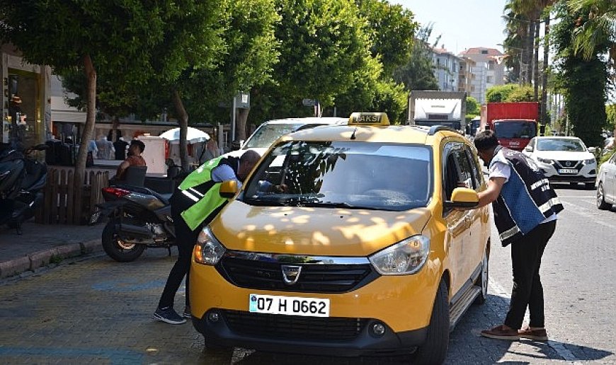 Büyükşehir’den otobüs ve taksilere sıkı denetim