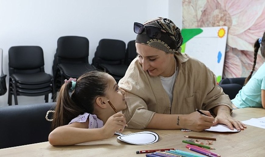 Bu atölyede çocuklara özgüven aşılanıyor
