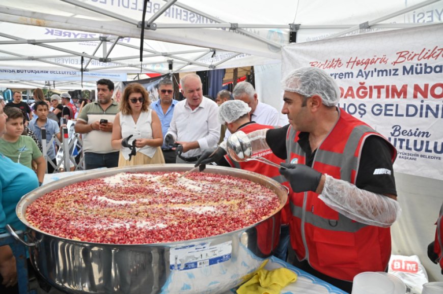 Manisa Büyükşehir’den çölyak hastalarına özel aşure