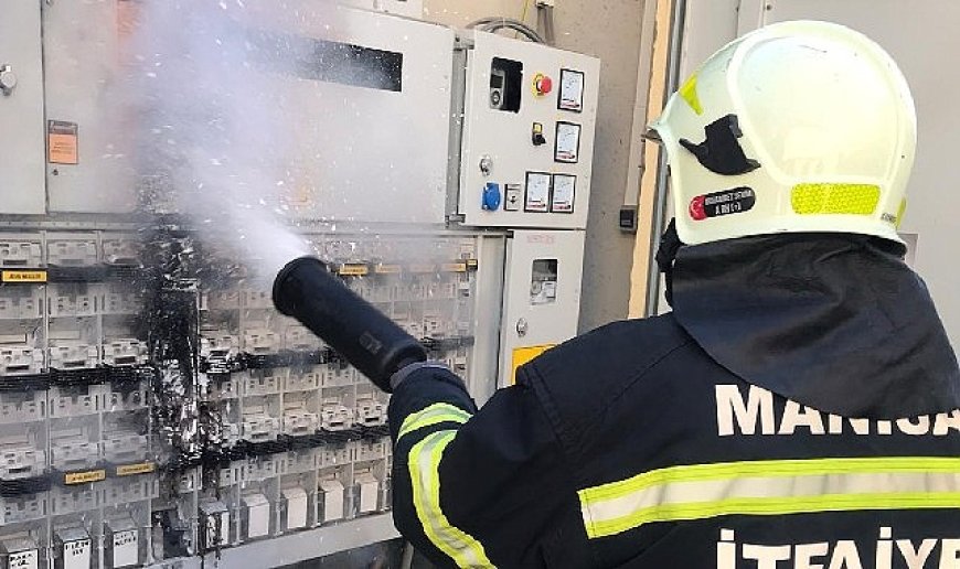 Manisa İtfaiyesi’nden Aşırı Sıcaklarda Elektrikli Aletlere Dikkat Uyarısı