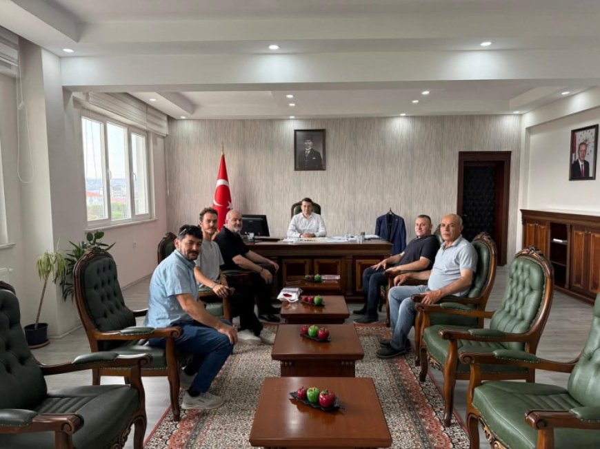 TÜMSANDER Yönetiminden Çivril Kaymakamı Fatih Cıdıroğlu’na ziyaret