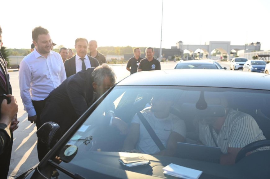 Vali Sezer’den İpsala Sınır Kapısı’na inceleme