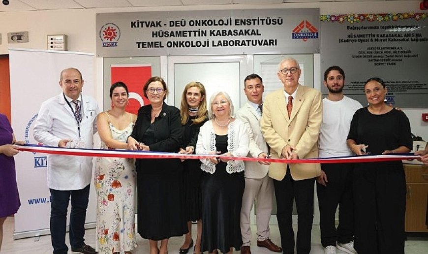DEÜ’de KİT-VAK Destekli Onkoloji Laboratuvarı Açıldı