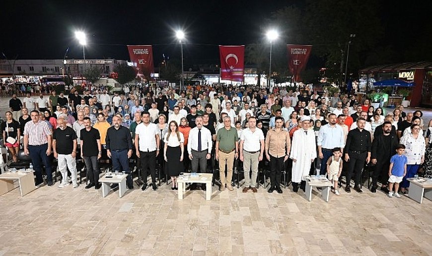 Kemer’de 15 Temmuz anma töreni