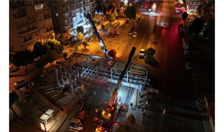Yeni Girne Caddesi yayalar için daha güvenli oluyor