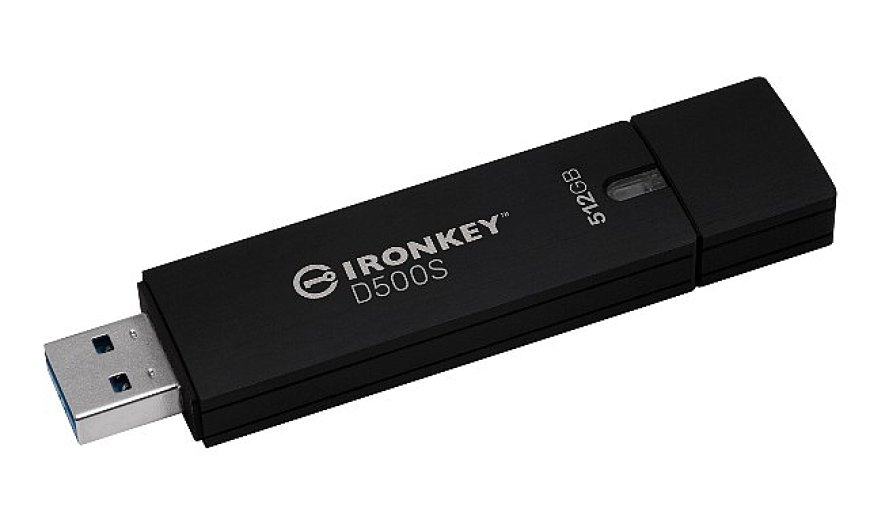Kingston IronKey D500S: Güvenilir Tedarik Zincirine Sahip, Dünyanın İlk ve Tek TAA Uyumlu, FIPS 140-3 Seviye 3 Donanım Şifreli Sürücüsü
