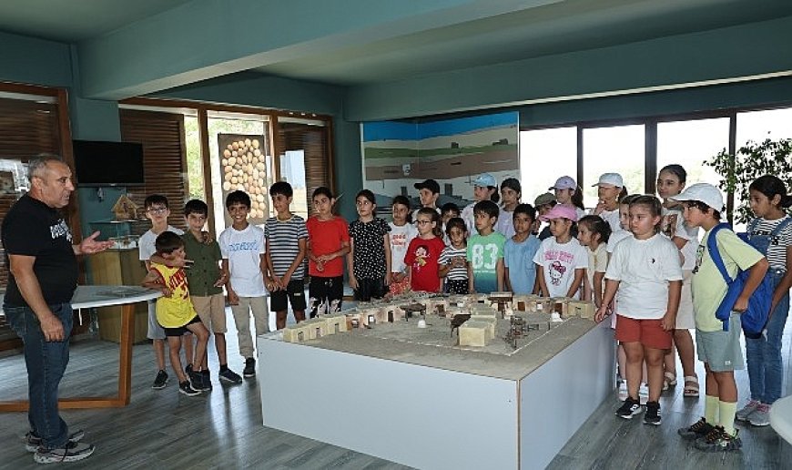 Nilüfer’de çocuklar arkeoloji ile tanışıyor