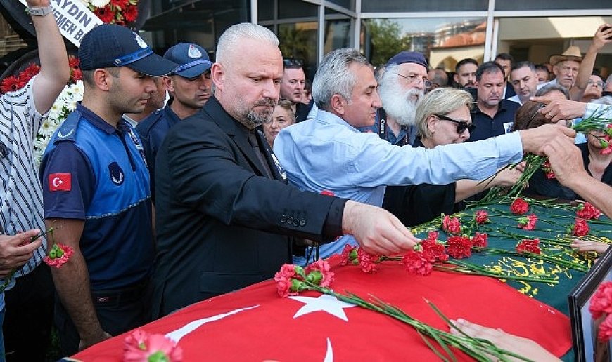 Menemen Belediyesi’nde Tahir Şahin’e son görev