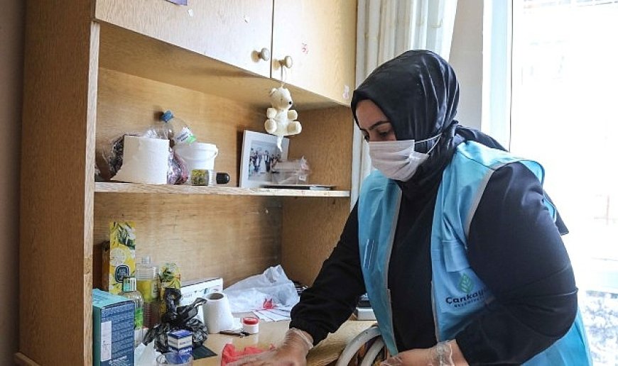 Çankaya’dan yaşlı ve engellilere evde temizlik hizmeti