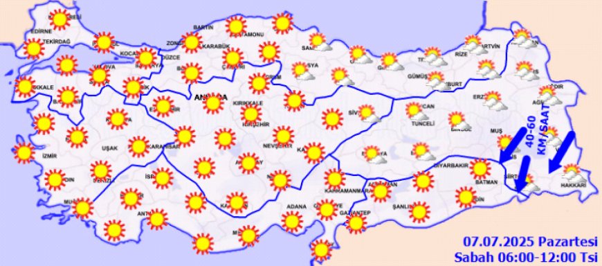 Sıcaklıklar mevsim normallerinin üzerinde seyredecek