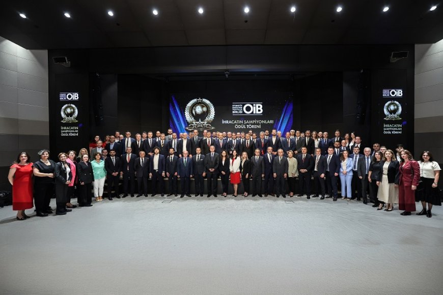 Tekaydınlar’a OİB’den bronz ihracatçı ödülü