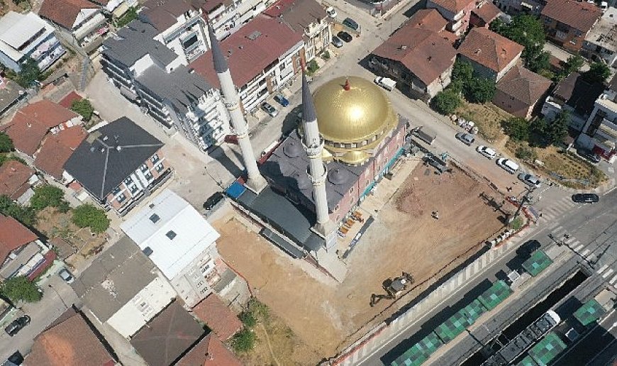 Başaran Camii çevresine estetik dokunuş