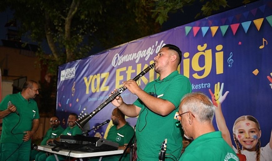 Osmangazi Belediyesi yaz coşkusunu mahallelere taşıyor