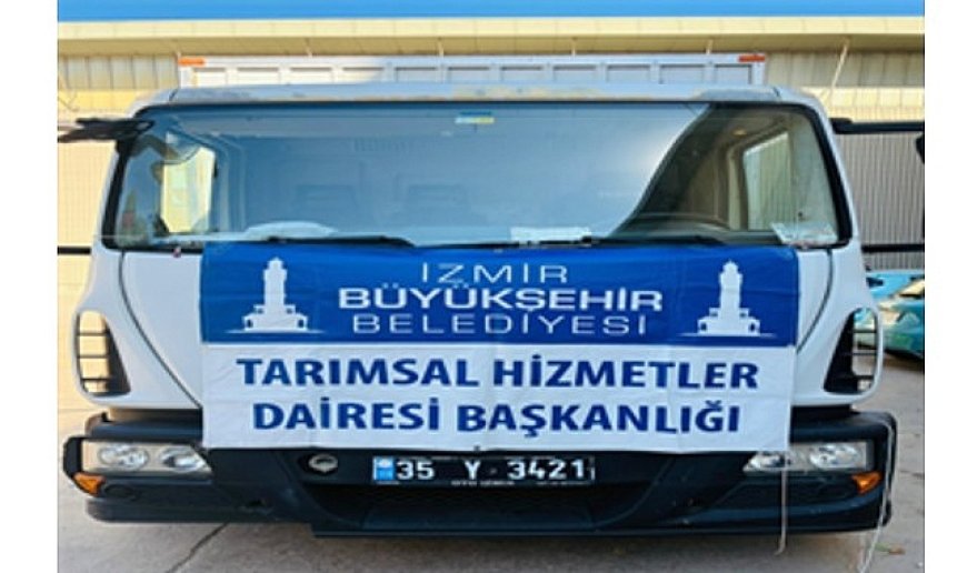 Büyükşehir’den yangın bölgesine yem desteği