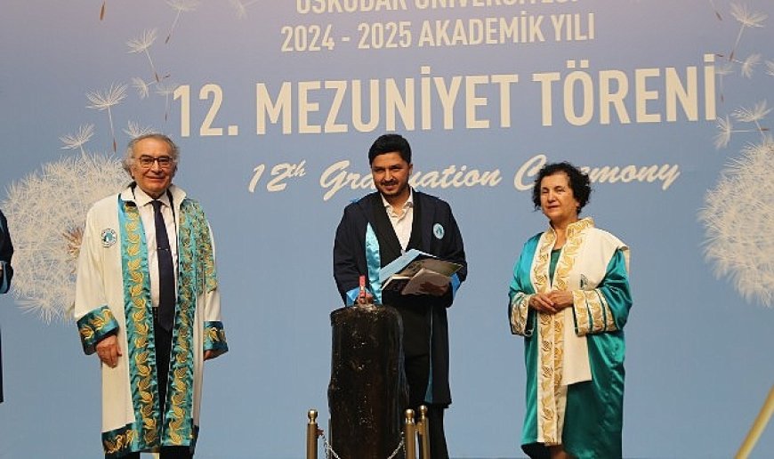 Üsküdar Üniversitesi 12. dönem mezunlarını uğurladı!