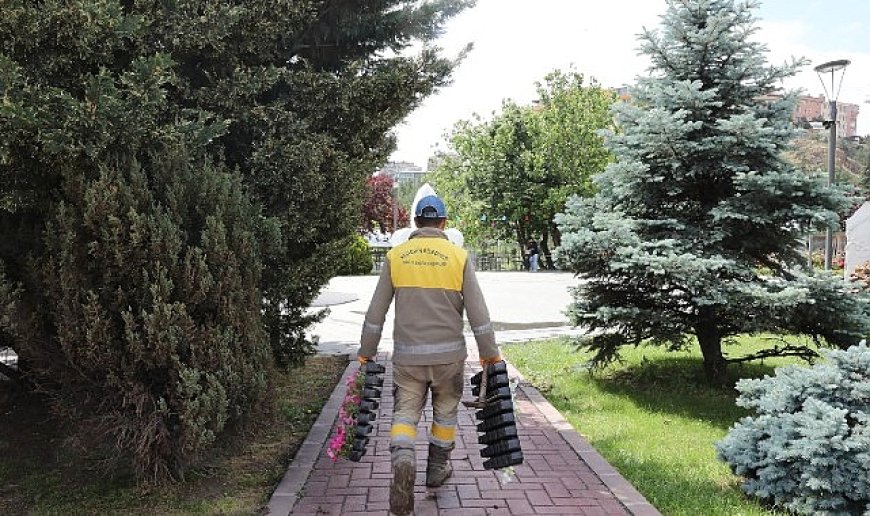 Keçiören’de Parklara Estetik Dokunuş