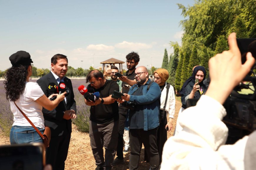 Konya Karatay Lavanta Bahçeleri’nde görsel şölen heyecanı