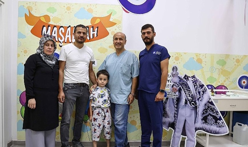 Büyükşehirden ücretsiz ve steril ortamda sünnet hizmeti
