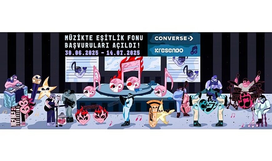 Kreşendo ve Converse Ortaklığıyla “Müzikte Eşitlik Fonu” Başvuruları Başladı
