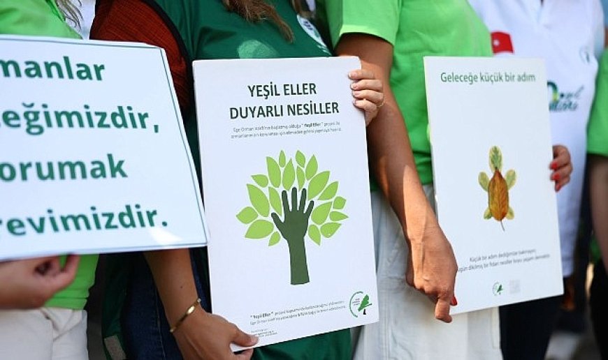 Balçova’dan “Ormanları koruyalım” çağrısı