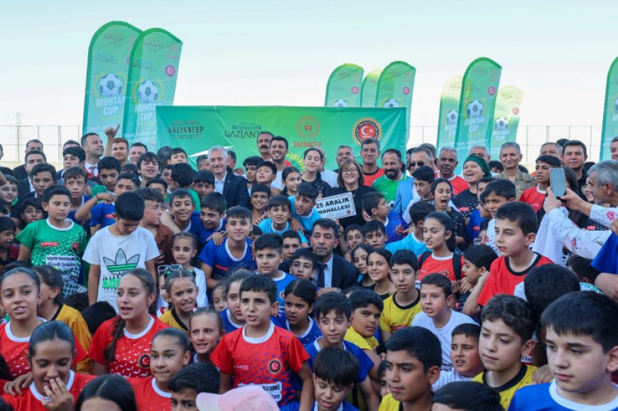 Gaziantep Büyükşehir’in destekleriyle 420 çocuk sporla buluşuyor