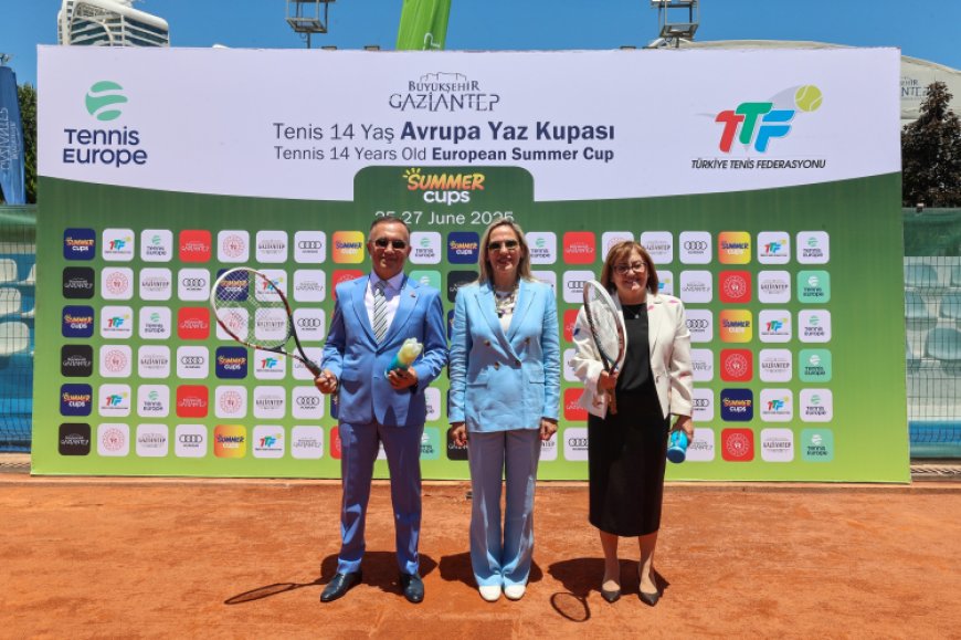 8 ülke, 50 sporcu!  Avrupa Yaz Kupası Gaziantep’te başladı