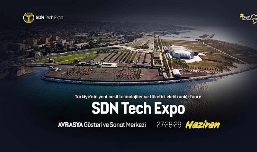 Enerji ve Tabii Kaynaklar Bakanı Bayraktar SDN Tech Expo Sahnesinde