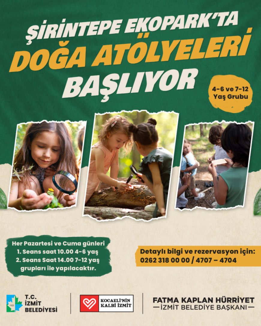 Kocaeli’de doğa ile iç içe eğitim fırsatı