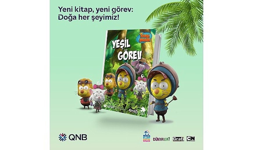 QNB Türkiye ve Kral Şakir’den Çocuklara Karne Hediyesi