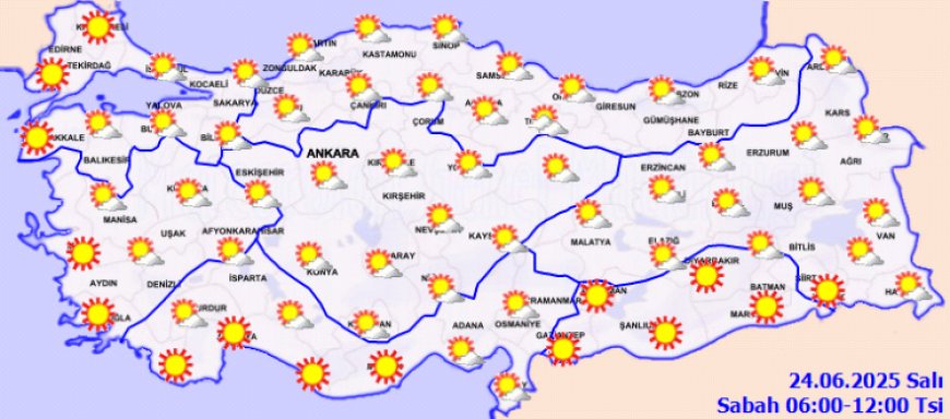 Yağış beklenmiyor, sıcaklıklar artışta