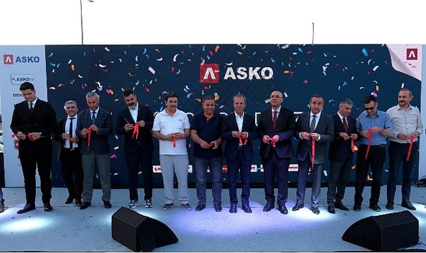 ASKO Holding İş ve Tarım Makinaları Grubu Antalya Bölge Müdürlüğü törenle açıldı.