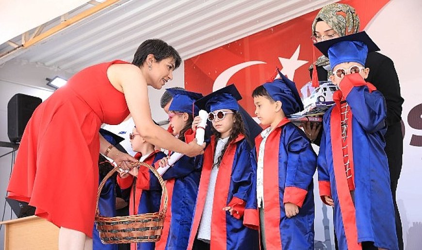 Çocuk Gelişim Merkezleri’nde Mezuniyet Coşkusu