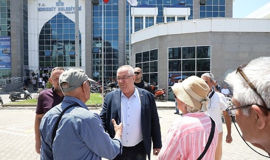Edremit’te Ferdi Zeyrek anısına lokma hayrı