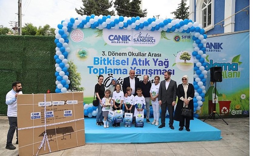 Canikli Öğrencilerden Farkındalık: 1.5 Ton Atık Yağ Toplandı
