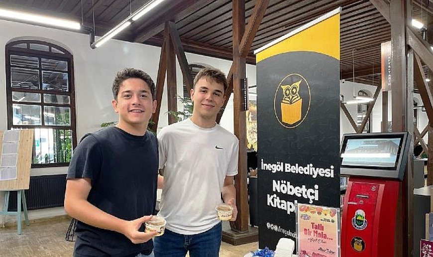 İnegöl Belediyesi’nden Öğrencilere Sınav Öncesi Moral İkramları