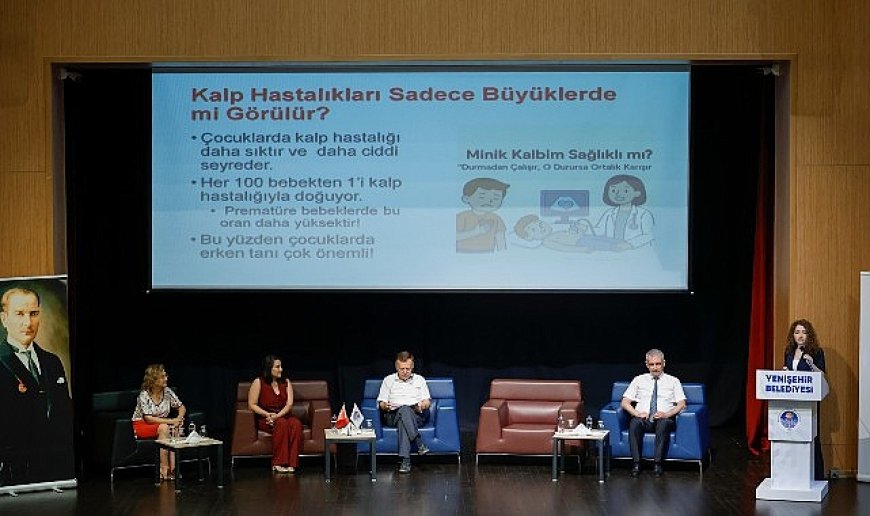 Yenişehir Belediyesinin çocuk sağlığı panelleri devam ediyor