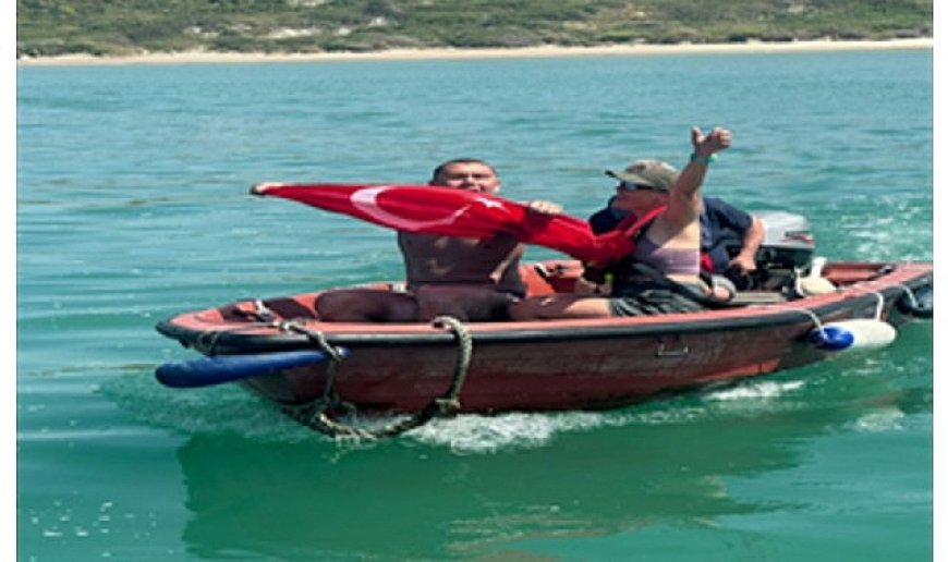 İzmir’in gururu Tuna bir kez daha tarih yazdı