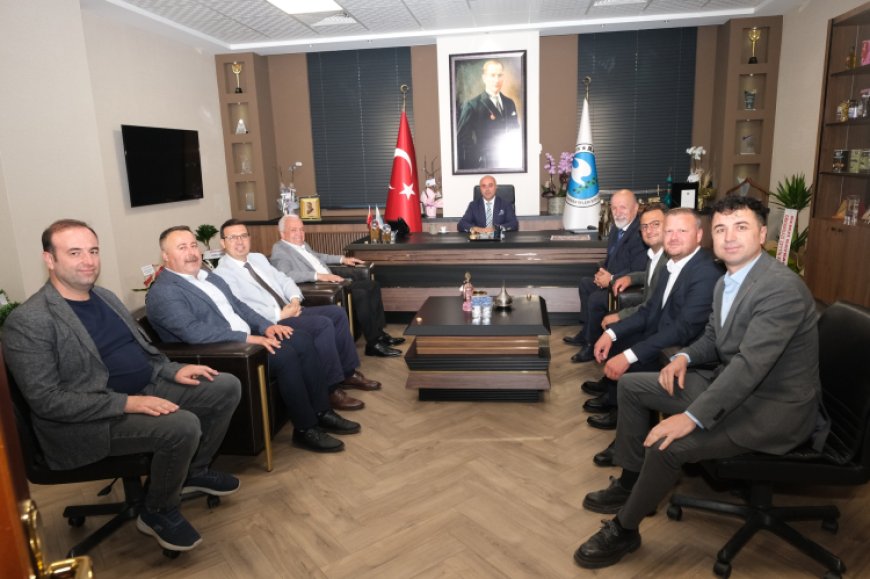 Başkan Özdemir’den Marmarabirlik’e ‘hayırlı olsun’ ziyareti