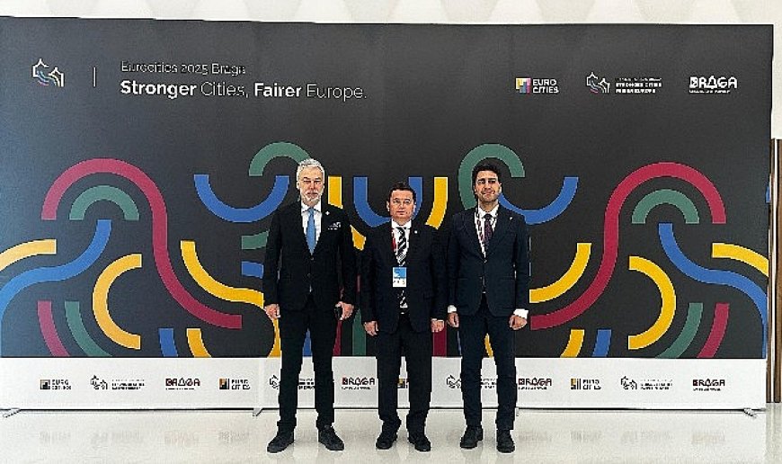 Başkan Erkan Aydın Portekiz’de Eurocities ‘Call To Action’ sözleşmesini imzaladı