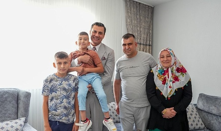 Başkan Zeyrek’ten Küçük Ali’ye Bayram Sürprizi