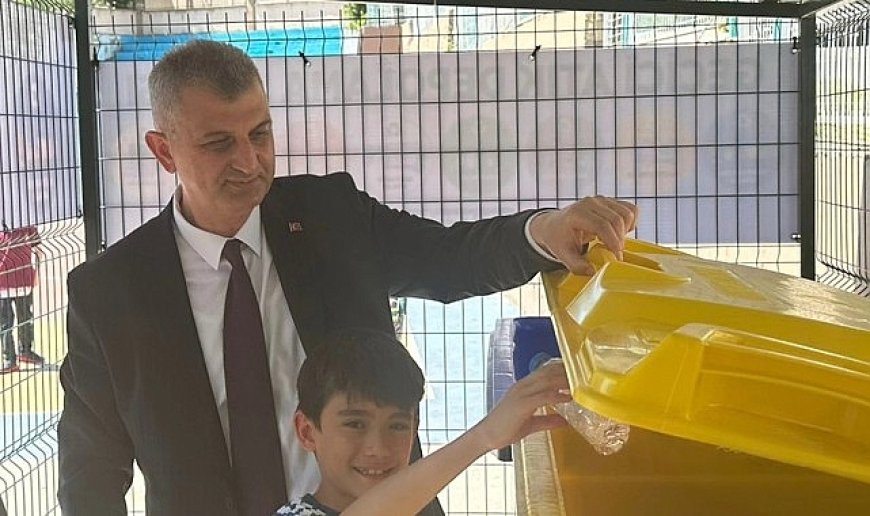 Gölcük Belediyesi’nden öğrencilere sıfır atık eğitim sahası