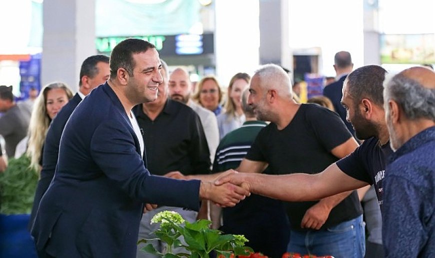 Başkan Erman Uzun’dan bayram öncesi pazaryeri ziyareti
